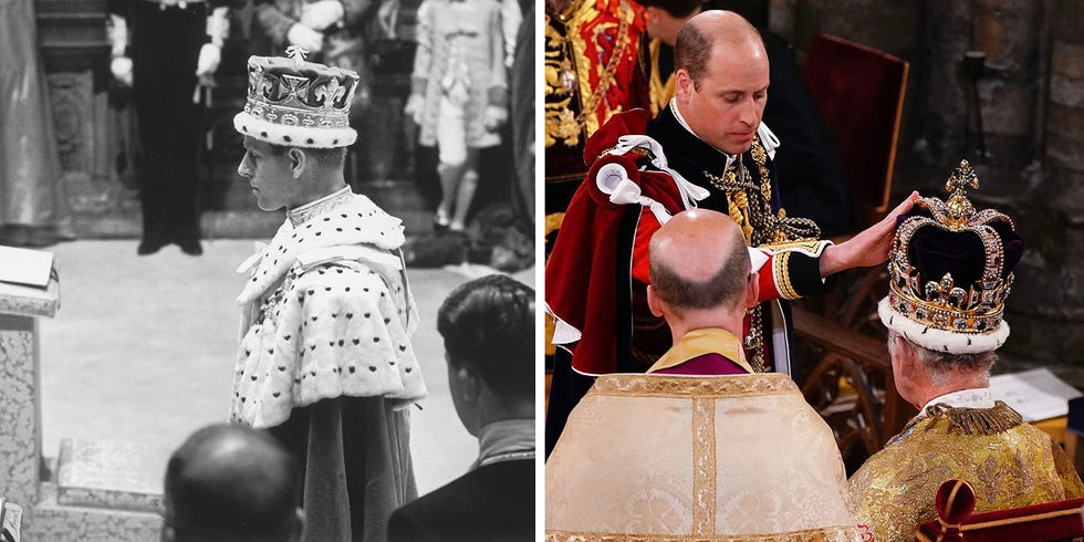 In Photos: Queen Elizabeth's Coronation Compared to King Charles's