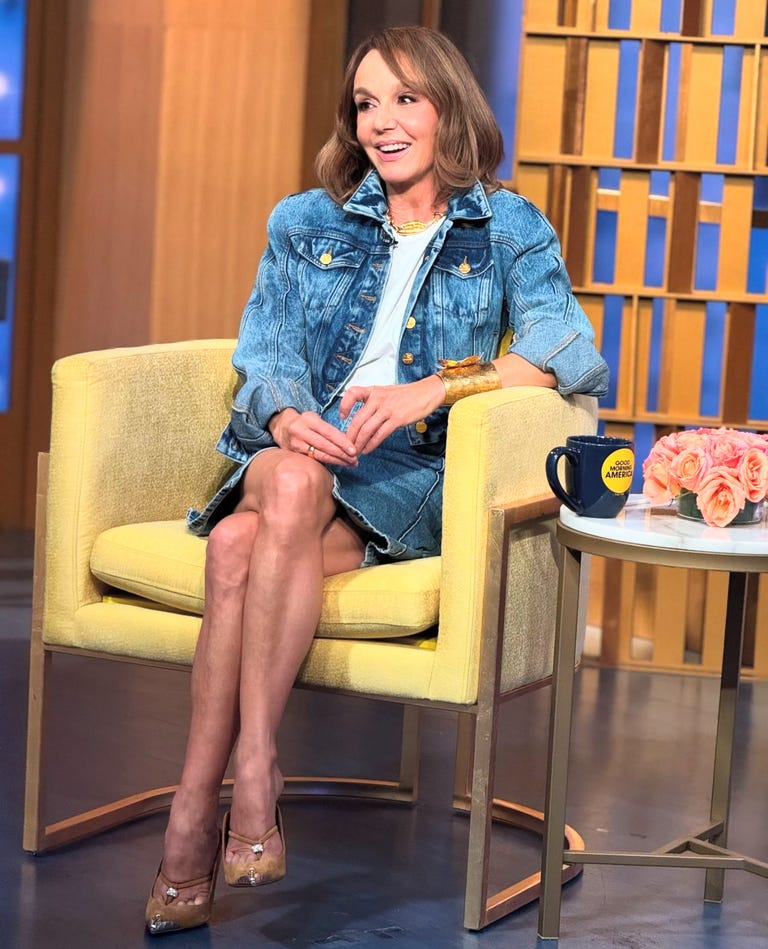 Philippine LeroyBeaulieu Shows Us You Can Never Go Wrong In Double Denim