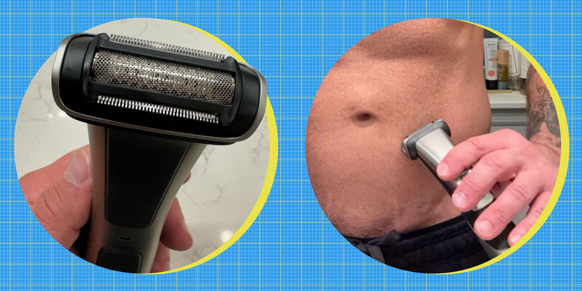 This Dual-Sided Groomer Trims Everywhere From the Neck-Down