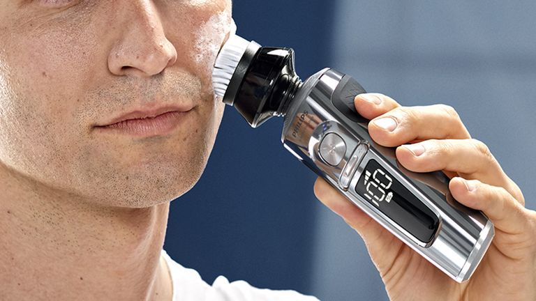 Afeitadora Philips S900 Prestige cabezal limpiador
