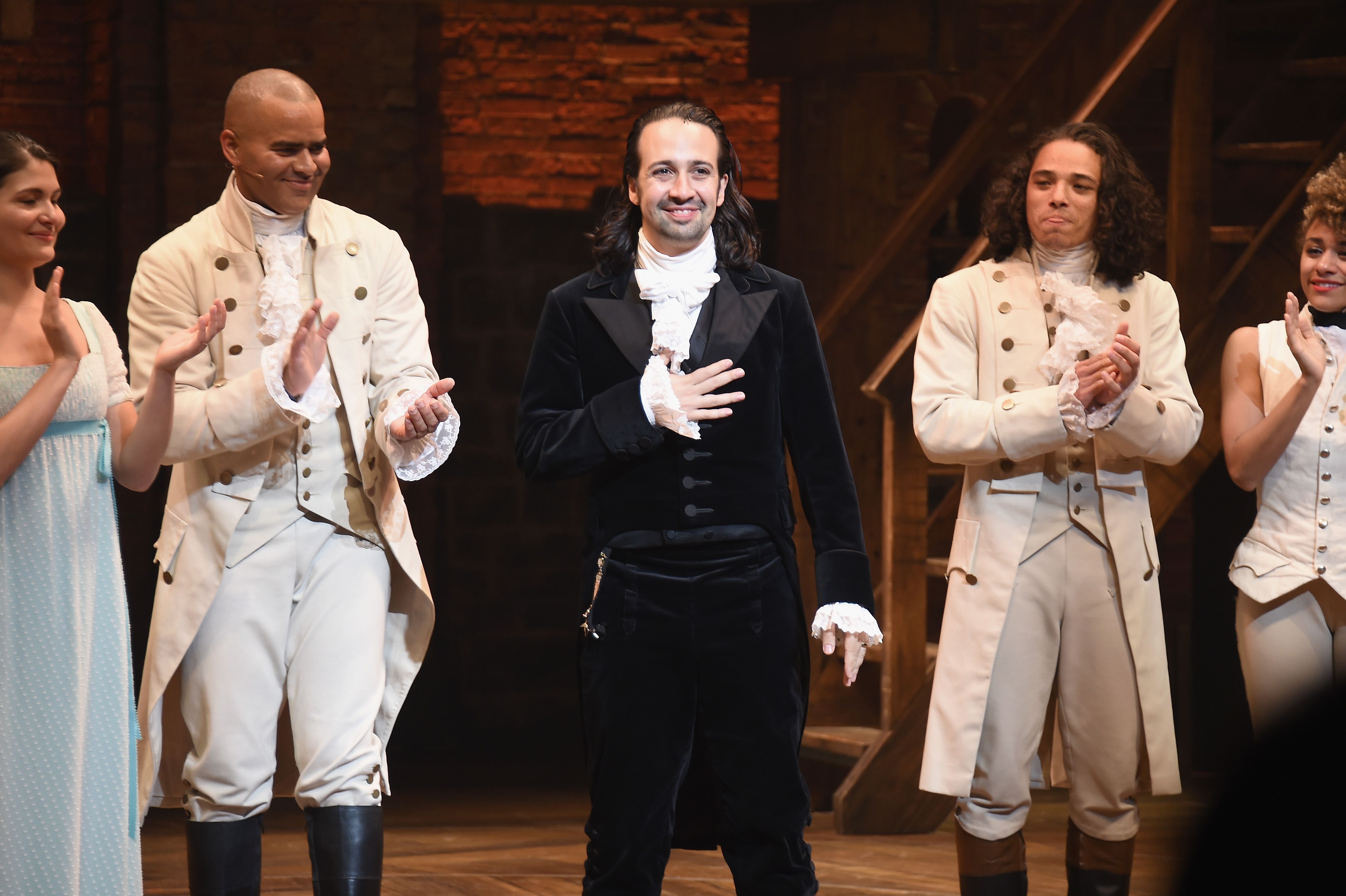 Original hamilton discount cast king george