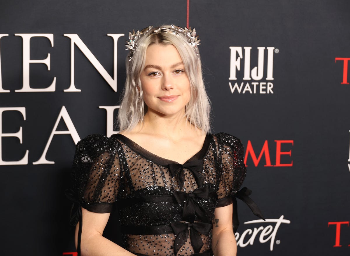 Phoebe Bridgers Is Sculpted All Over In A Naked Dress In Photos