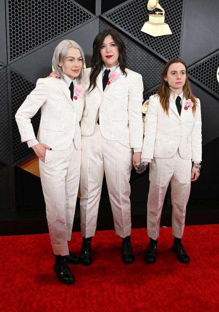 Boygenius Win First Grammys In Matching Thom Browne Suits