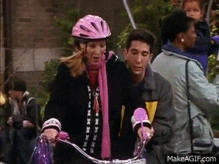 Phoebe, Friends, cycling, bike, riding