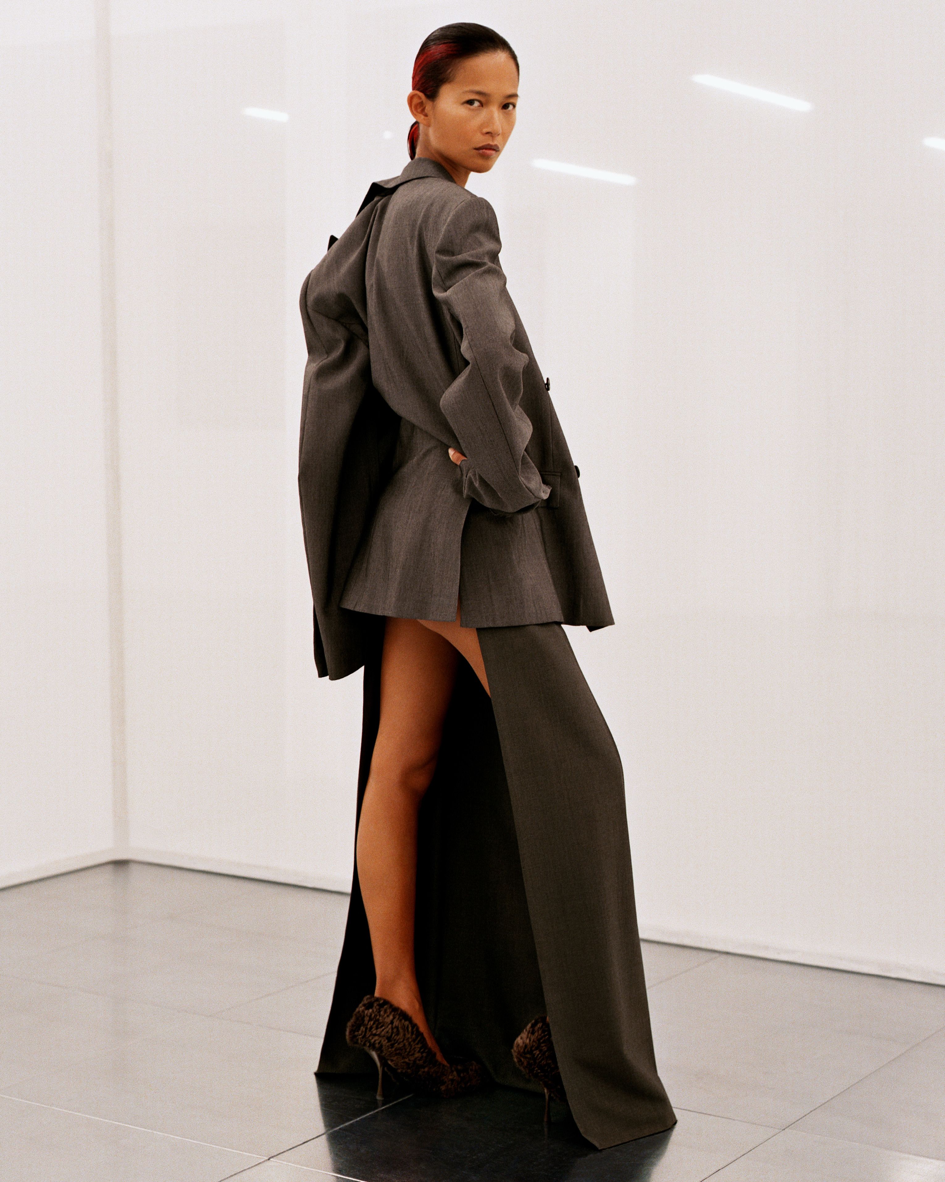 Is That a Backless Skirt in Phoebe Philo’s New Collection?