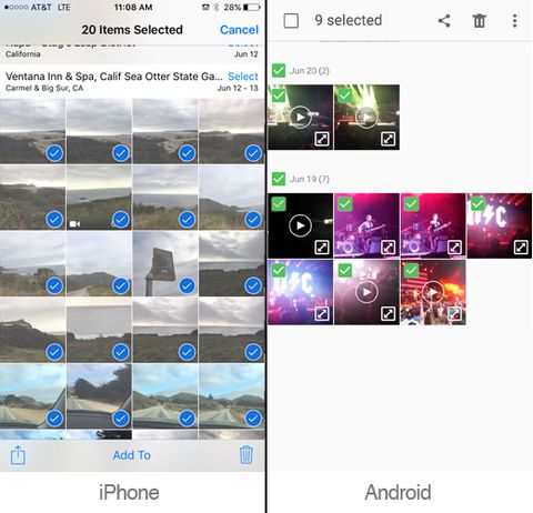 smartest way to organize phone pictures