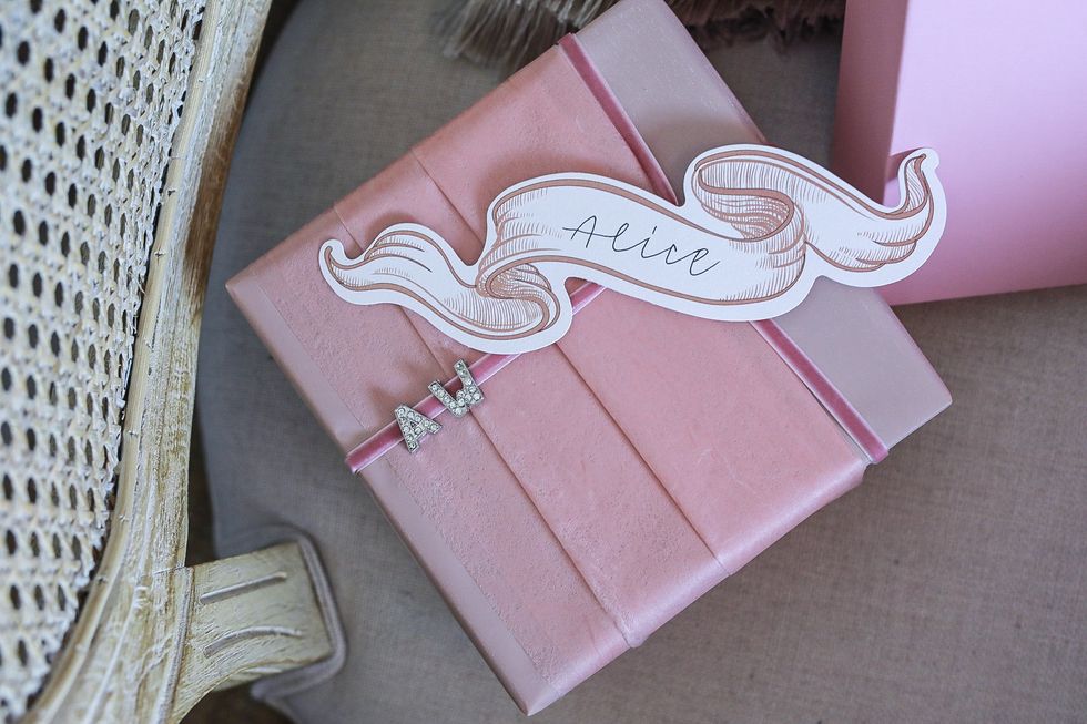 Pink, Wedding favors, Material property, Party favor, Fashion accessory, Paper, 