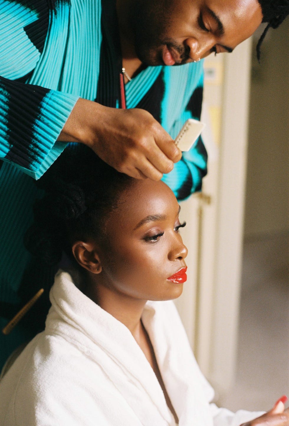 kiki layne loewe paris fashion week dairy