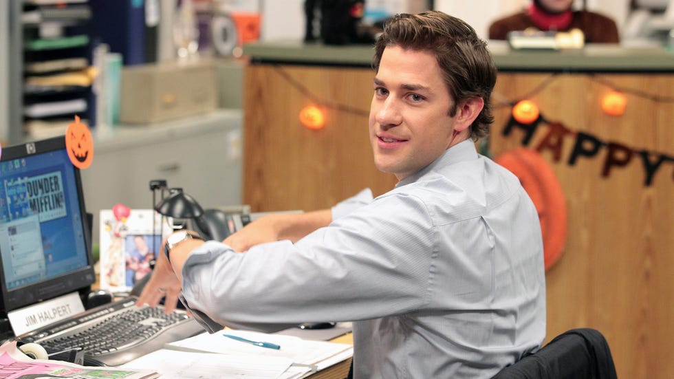 John Krasinski as Jim on The Office