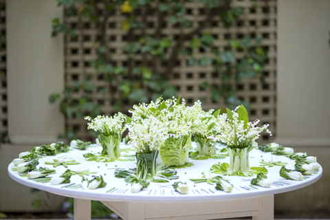 cathy graham going green tablescape