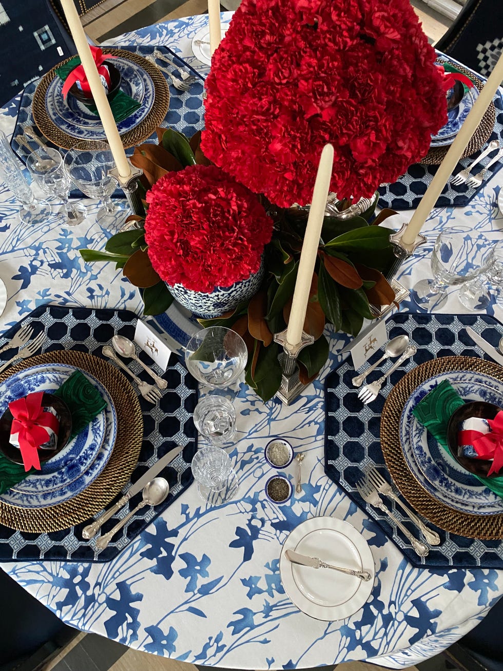 new years eve tablescape andrew brown williamsburg