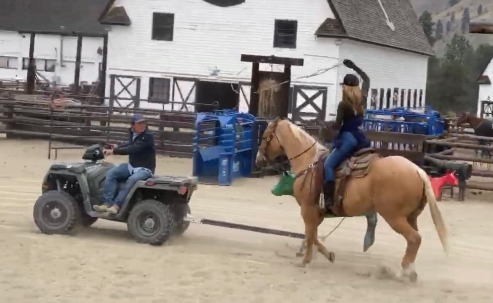 Go Behind the Scenes of Yellowstone with Hassie Harrison