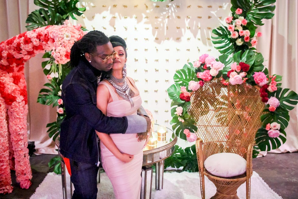 Cardi B Baby Shower Video Cardi B Offet Baby Shower Video And Photos