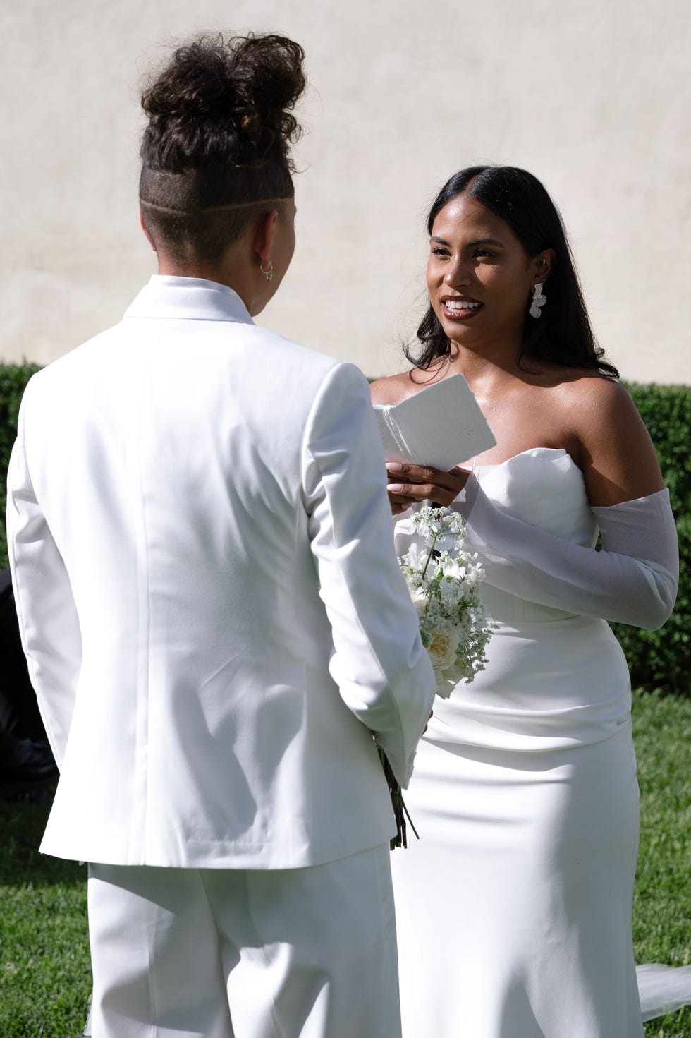 a wedding ceremony