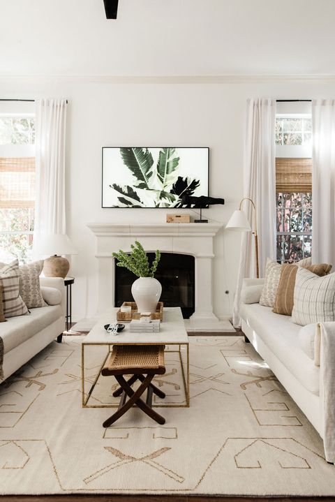 white living room ideas neutral palette