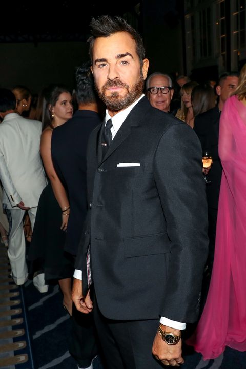 justin theroux in thom browne for the cfda awards