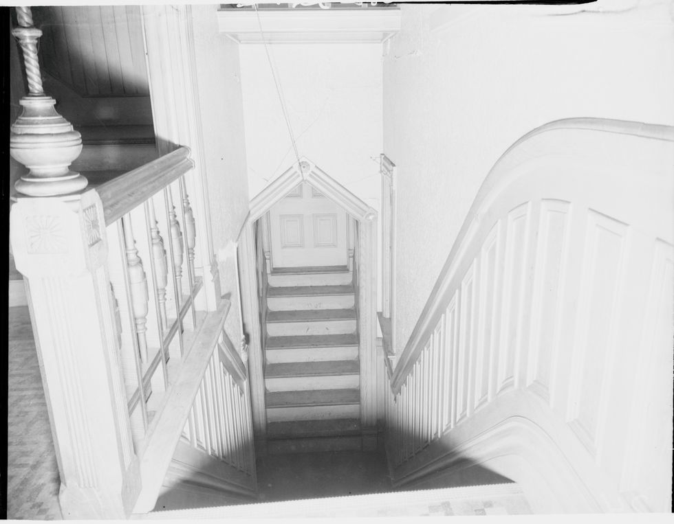 Staircase in Winchester Mystery House