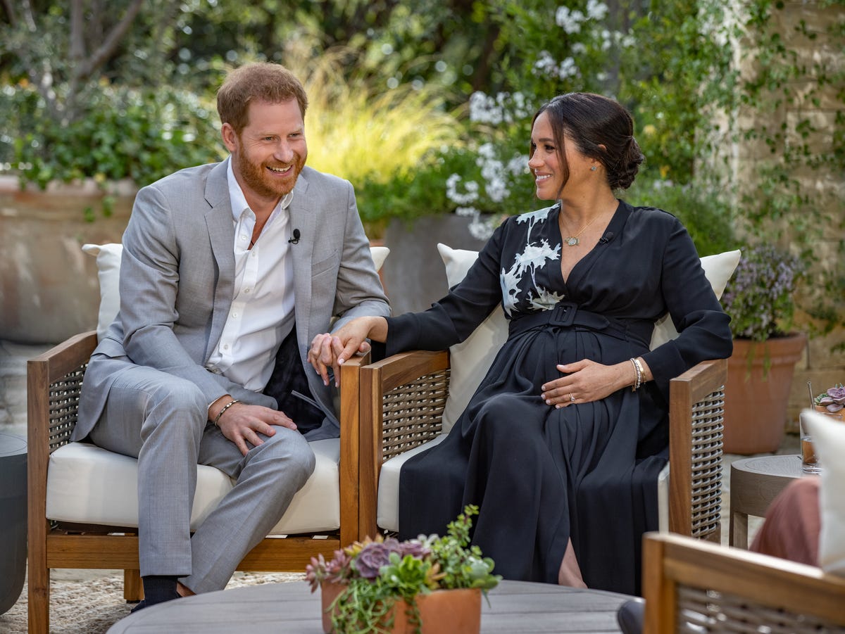 preview for A First Look at Oprah's Interview with Prince Harry and Meghan Markle
