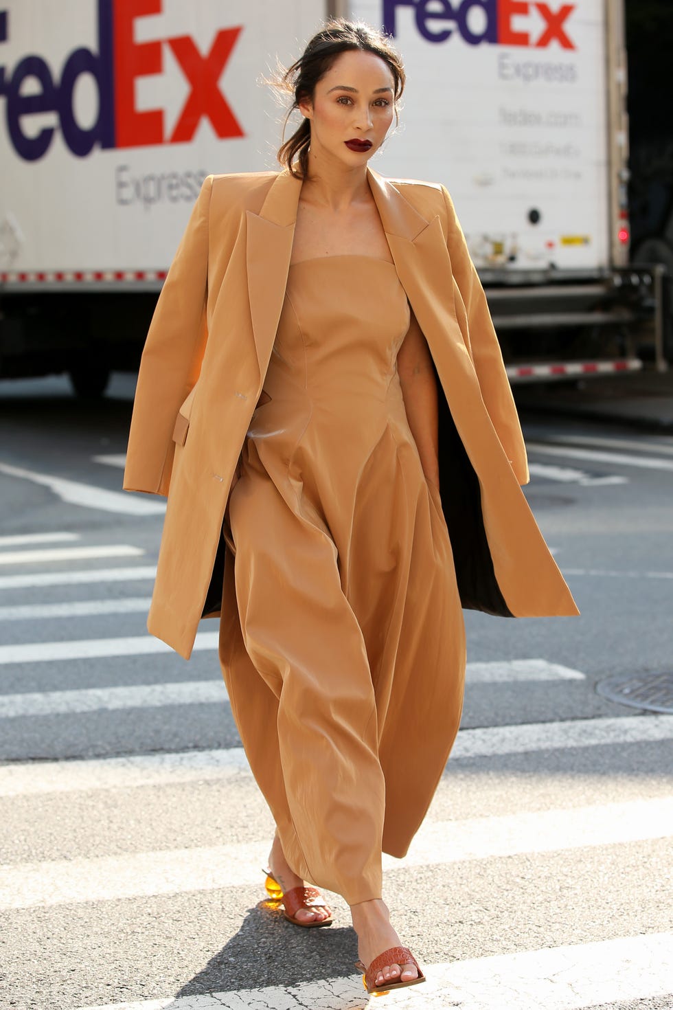 Cara Santana at New York Fashion Week - Cara Santana Personal Style