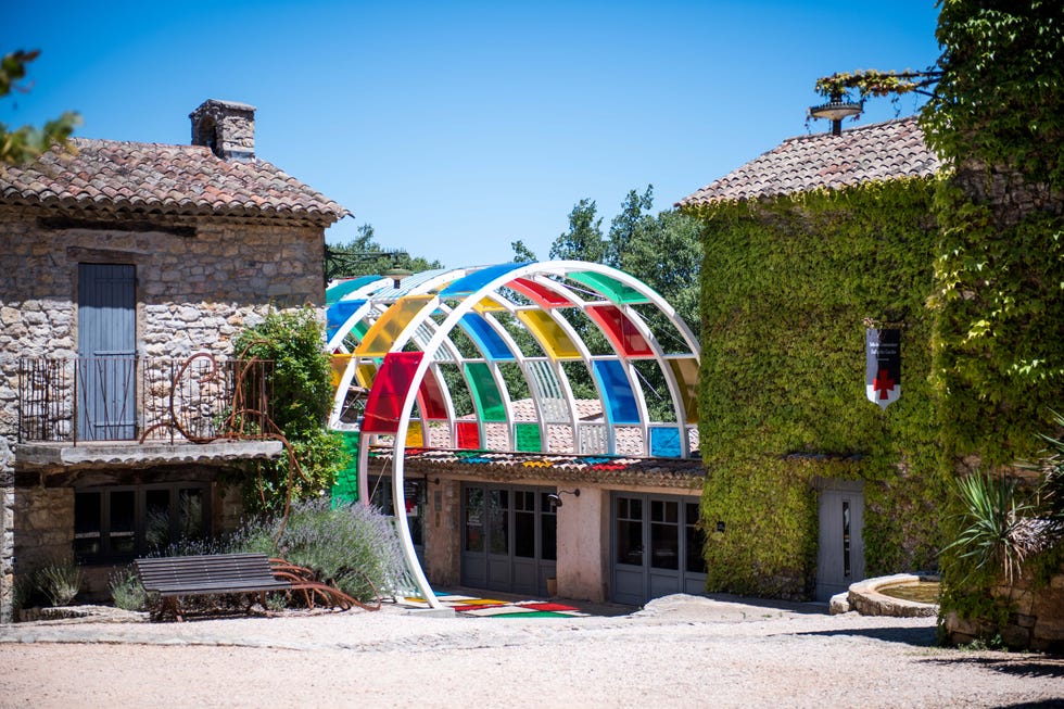 a building with a glass dome