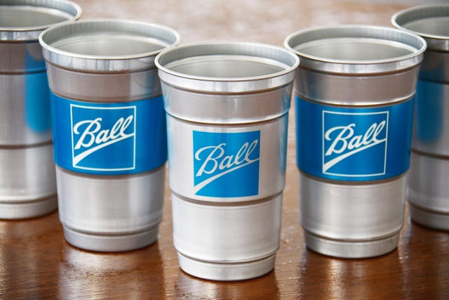 BALL - Ball Aluminum 16 Ounce Disposable Cup 12 Count (12 count