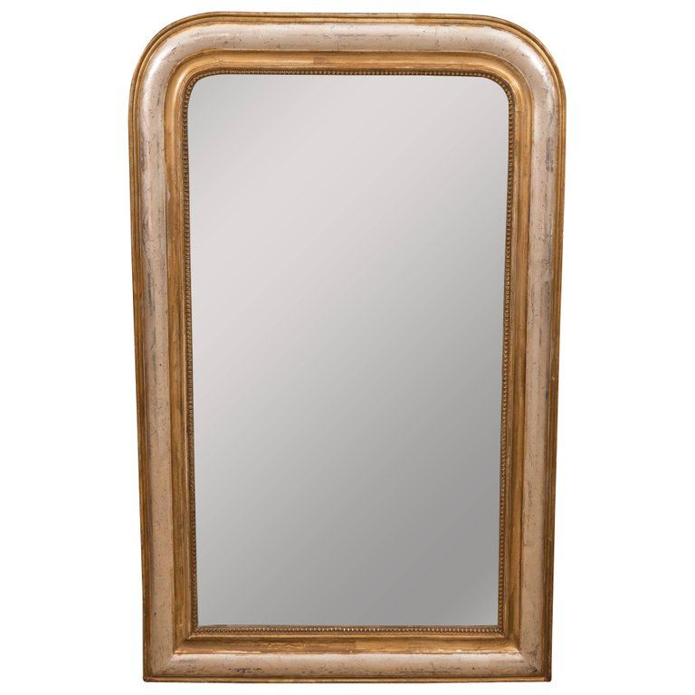 Mirror, Rectangle, Picture frame, Wood, Brass, Metal, 