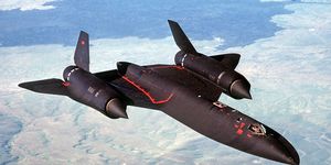 U.S. Air Force Lockheed SR-71A Blackbird.