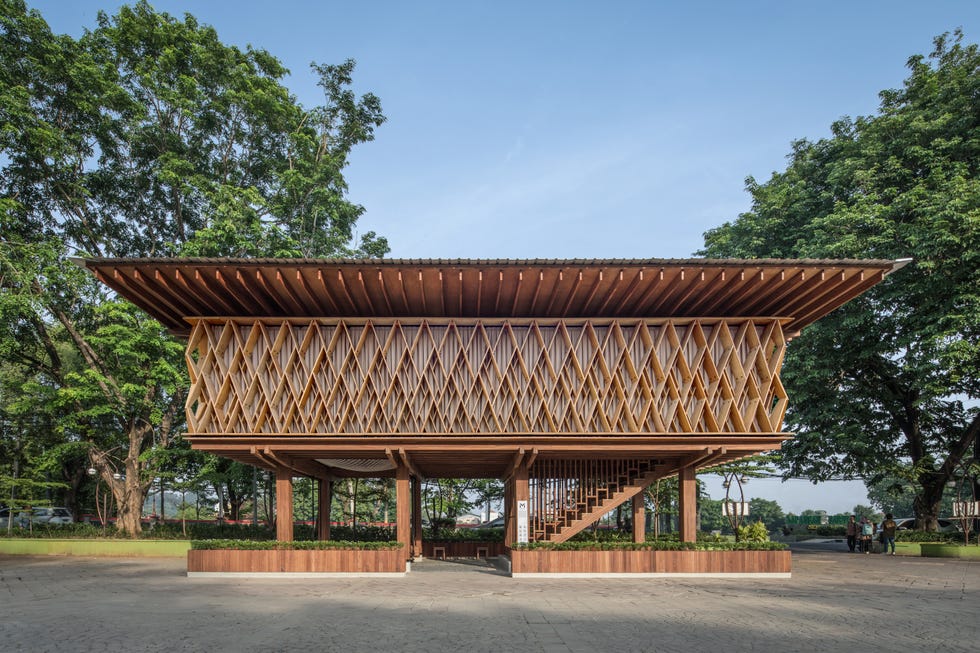 인도네시아 도서관 마이크로 라이브러리 microlibrary warak kayu