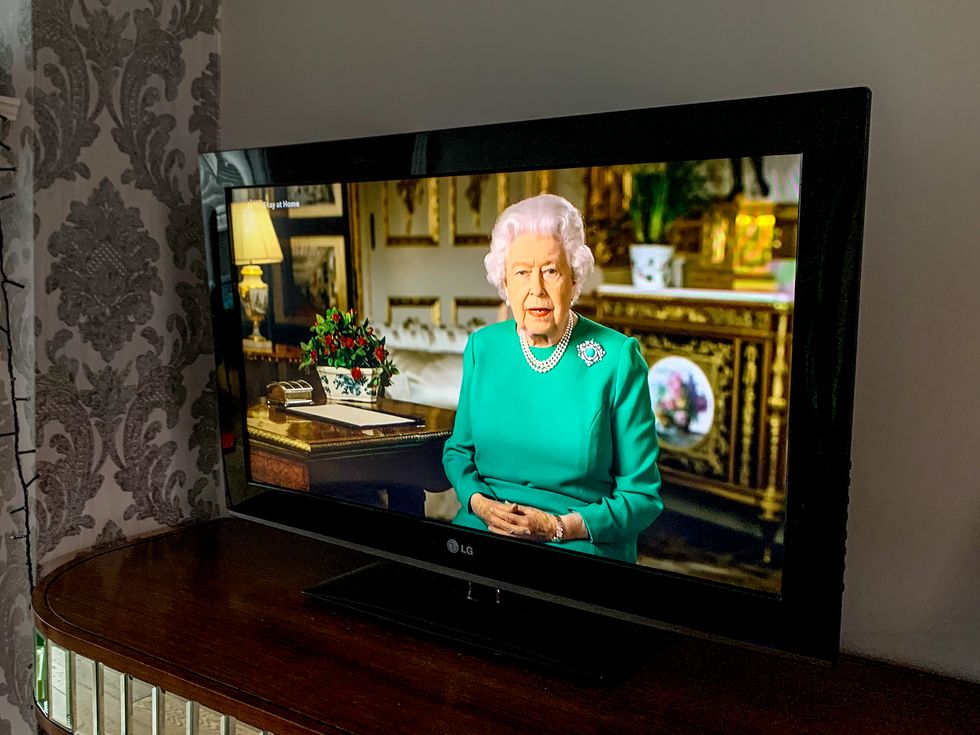 her majesty the queen addresses the nation