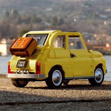 60年代,名車,フィアット500,レゴ・ブロック,1960s,Fiat 500,Lego