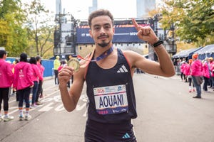 iliass aouani alla maratona di new york