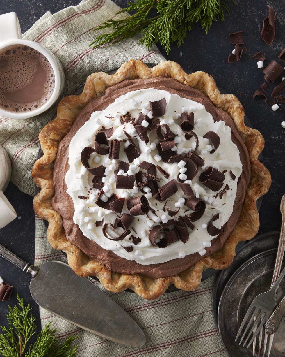 Pi Day Recipes Hot chocolate ice box cake