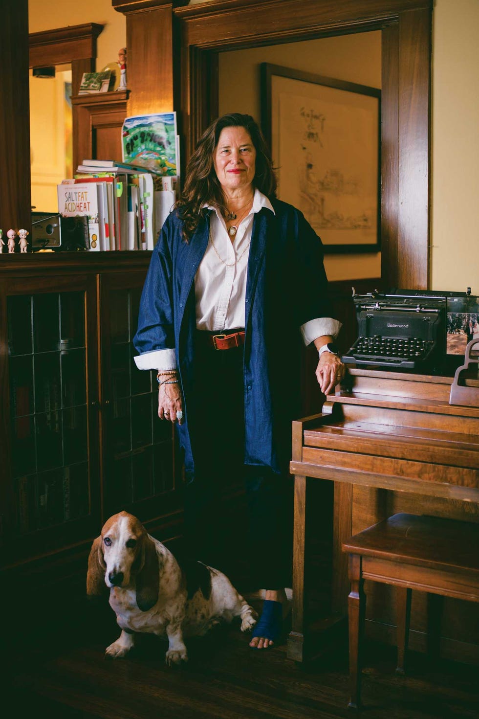 pia hinckle and her dog toby