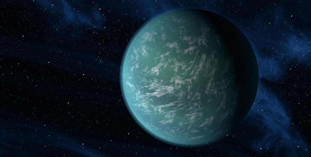The exoplanet Kepler-22b is similar to Earth.  Is life possible?