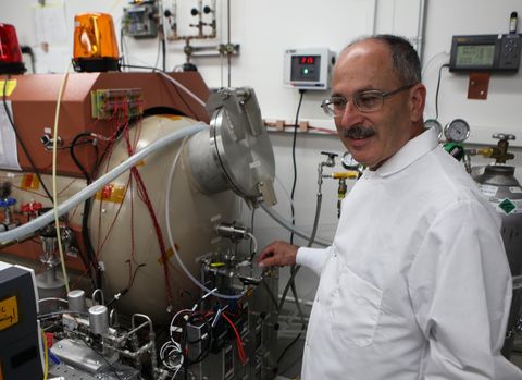 one investigation on nasas mars 2020 rover will extract oxygen from the martian atmosphere it is called moxie, for mars oxygen in situ resource utilization experiment shown here is michael hecht, of mit in the development lab at jpl