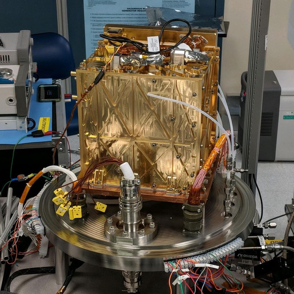 nasa jpl's moxie instrument