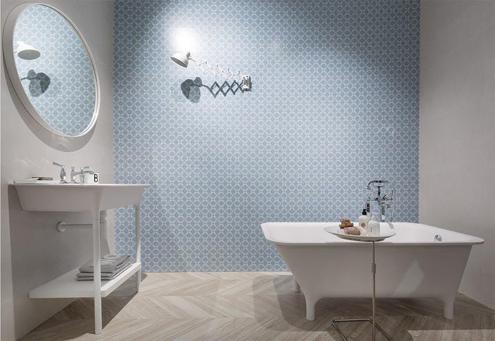 Bathroom tiles: the news for 2016-2017 collections