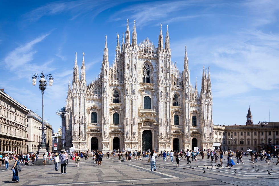 piazza duomo, milan, italy veranda most beautiful places in europe