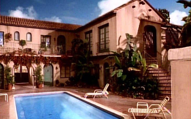 imagen del vecindario de melrose place