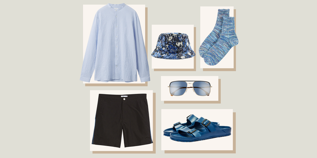 summer beach outfits for men