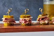 reuben pickle bites