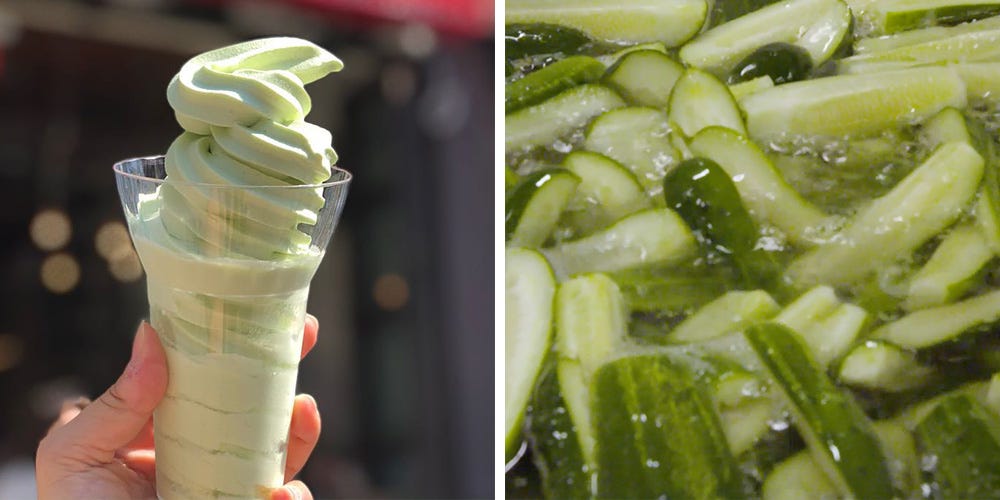 preview for We All Know Someone Crazy Enough To Try Pickle Ice Cream