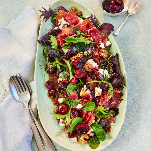 pickled cherry salad