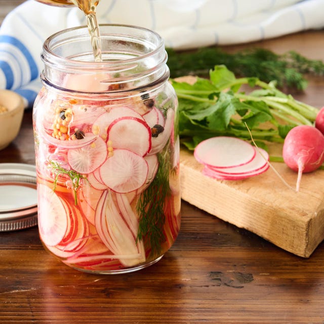 Easy Pickled Radishes Recipe - How to Make Pickled Radishes