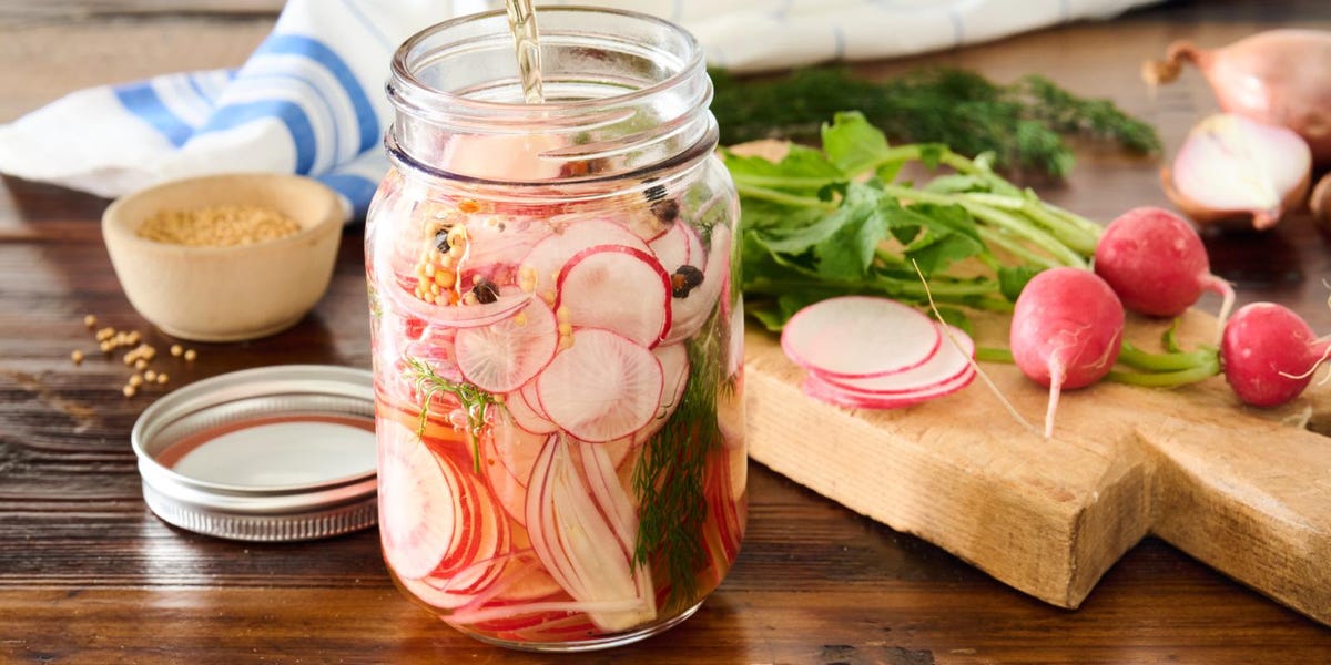 Easy Pickled Radishes Recipe - How to Make Pickled Radishes