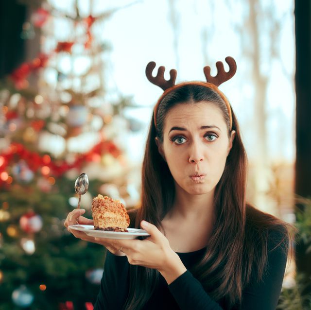 Picky Girl Hating The Cake at Christmas Dinner Party