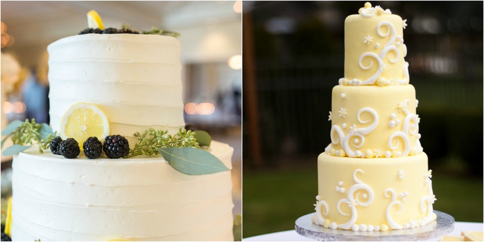Icing, Cake, Wedding cake, Buttercream, Sugar paste, Cake decorating, Sugar cake, Yellow, Pasteles, Food, 