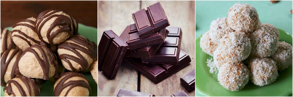 Chocolate, Food, Confectionery, Dessert, Cuisine, Chocolate bar, Praline, Furniture, Dish, Fudge, 