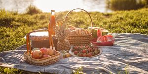 fun summer date ideas to enjoy with your partner picnic by the lake basket with berries, bread with ik
