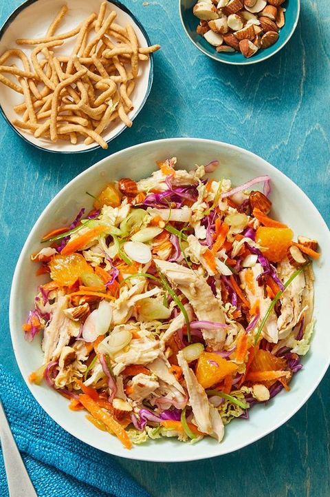 picnic ideas  crunchy turkey salad with oranges